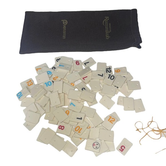 Pressman Games Original Miniature Rummikub By Pressman Complete Travel Size Poshmark